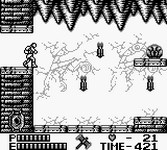 une photo d'Ã©cran de Castlevania 2 - Belmont s Revenge sur Nintendo Game Boy